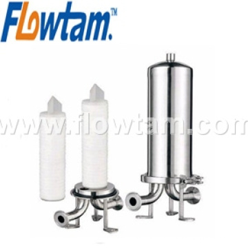 stainless steel cartridge filter water filter vessel